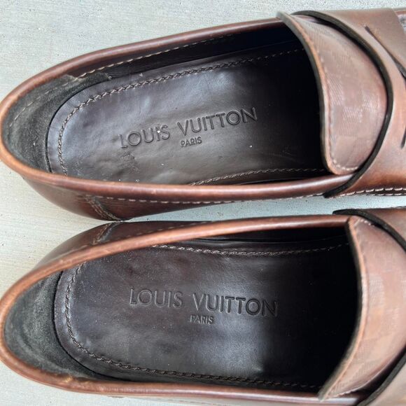 Louis Vuitton Damier Loafers - Picture 5 of 8